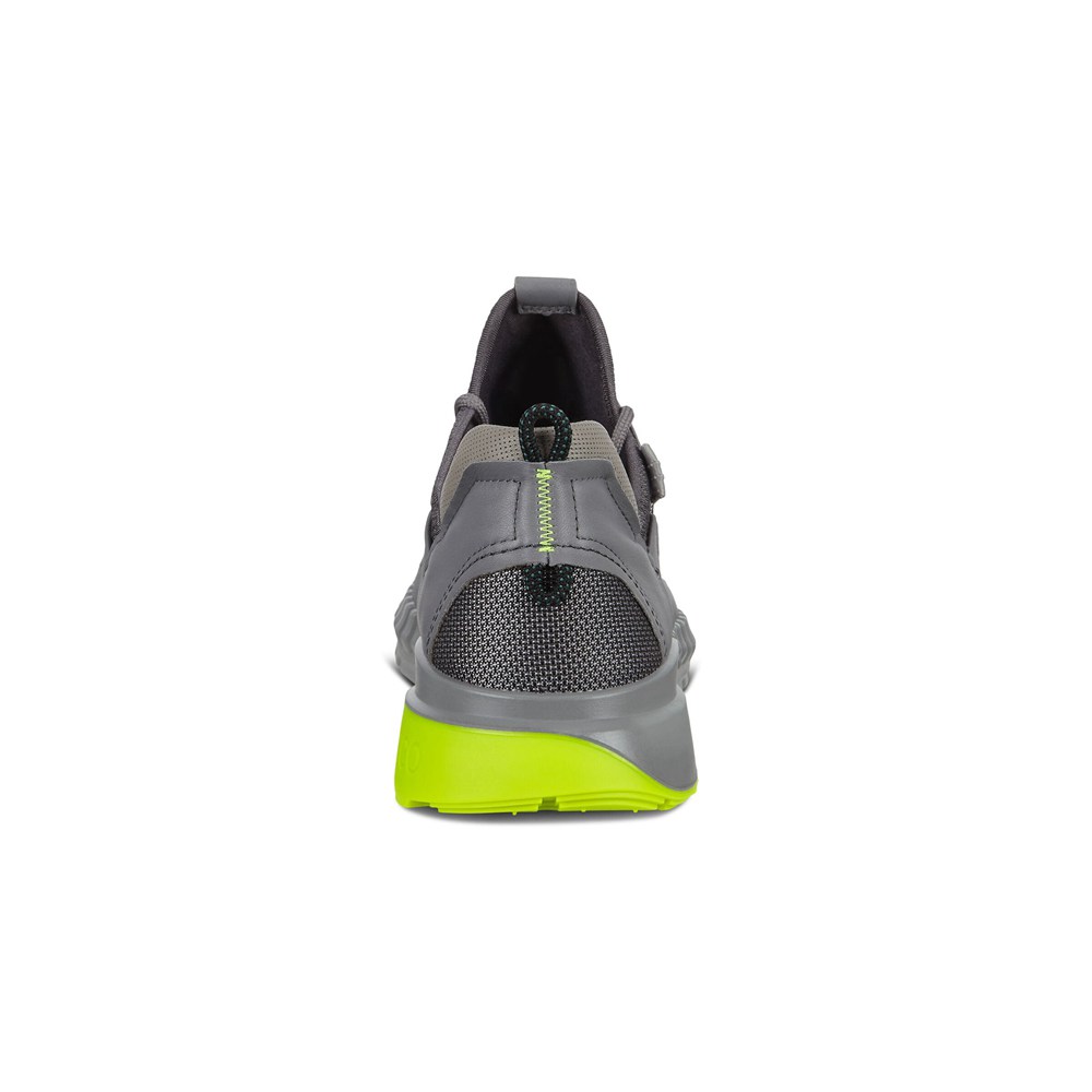 Tenis De Montaña Hombre - ECCO Zipflex Bajos - Grises Oscuro - IUT562307